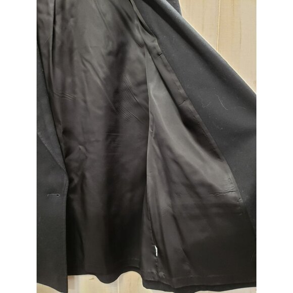 Vintage Pendleton Wool Black Blazer Jacket, 100% Wool, Single Button, Sz L READ - Picture 6 of 8